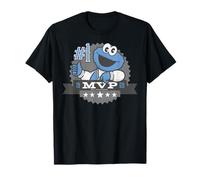 Barrio Sésamo Cookie Monster Champion 1er Atletismo Clásico Camiseta