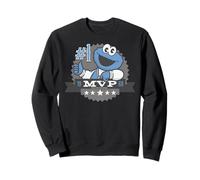 Barrio Sésamo Cookie Monster Champion 1er Atletismo Clásico Sudadera