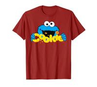 Barrio Sésamo Cookie Monster Fun Las Mejores Galletas clásicas Camiseta