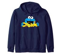 Barrio Sésamo Cookie Monster Fun Las Mejores Galletas clásicas Sudadera con Capucha
