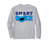 Barrio Sésamo Cookie Monster Smart College Fun Classic Team Manga Larga