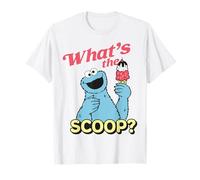 Barrio Sésamo Cookie Monster Summer Ice Cream Classic Scoop Camiseta