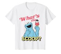 Barrio Sésamo Cookie Monster Summer Ice Cream Classic Scoop Camiseta
