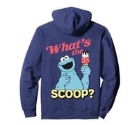 Barrio Sésamo Cookie Monster Summer Ice Cream Classic Scoop Sudadera con Capucha