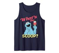 Barrio Sésamo Cookie Monster Summer Ice Cream Scoop Classic Camiseta sin Mangas