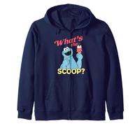 Barrio Sésamo Cookie Monster Summer Ice Cream Scoop Classic Sudadera con Capucha