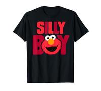 Barrio Sésamo Elmo Cuddle Cute Sweet Face Silly Boy Classic Camiseta