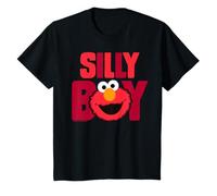 Barrio Sésamo Elmo Cuddle Cute Sweet Face Silly Boy Classic Camiseta