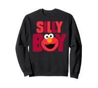 Barrio Sésamo Elmo Cuddle Cute Sweet Face Silly Boy Classic Sudadera
