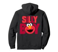 Barrio Sésamo Elmo Cuddle Lindo Dulce Cara Tonto Clásico Niño Sudadera con Capucha