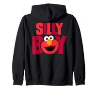 Barrio Sésamo Elmo Cuddle Lindo Dulce Cara Tonto Clásico Niño Sudadera con Capucha