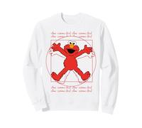 Barrio Sésamo Elmo Da Vinchi Abrazar Parodia Diversión Clásico LOL Sudadera