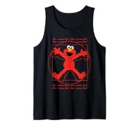 Barrio Sésamo Elmo Da Vinchi Cuddle Parodia Diversión LOL Clásico Camiseta sin Mangas
