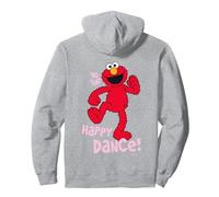Barrio Sésamo Elmo Happy Dance Nostálgico Amor Corazón Estilo Sudadera con Capucha