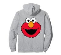 Barrio Sésamo Elmo Retro Comic Cute Face Cuddle Vibes Happy Sudadera con Capucha