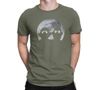 Barrio Sésamo Epi be Blas en Moonshadow Sesame Street Moonnight - Camiseta para Hombre, Caqui, XXL