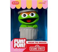 Barrio sésamo figura soft vinyl fun! fun! wave 01 - oscar the grouch
