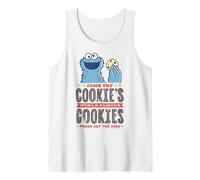 Barrio Sésamo Galleta Monster World Famous Horno Retro Fresh Camiseta sin Mangas