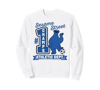 Barrio Sésamo Galleta Monstruo Atletismo Campeón Equipo Vintage Sudadera