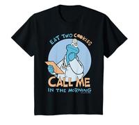 Barrio Sésamo Galleta Monstruo Doctor Pose LOL Clásico De Dibujos Animados Camiseta