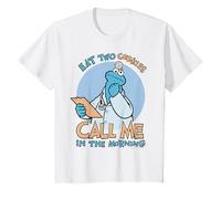 Barrio Sésamo Galleta Monstruo Doctor Pose LOL De Dibujos Anim Camiseta