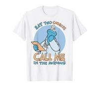 Barrio Sésamo Galleta Monstruo Doctor Pose LOL De Dibujos Anim Camiseta