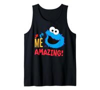 Barrio Sésamo Galleta Monstruo Increíble Pose De Dibujos Camiseta sin Mangas