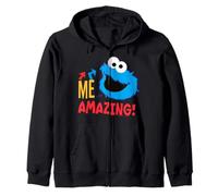 Barrio Sésamo Galleta Monstruo Increíble Pose De Dibujos Sudadera con Capucha