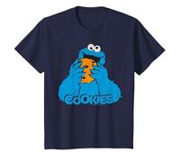 Barrio Sésamo Galletas Monstruo Galletas Forever Classic Happy Camiseta
