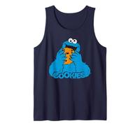 Barrio Sésamo Galletas Monstruo Galletas Forever Happy Classic Camiseta sin Mangas