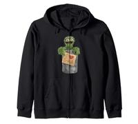 Barrio Sésamo Grouch I Love Trash Hoarder Classic Collector Sudadera con Capucha