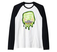 Barrio Sésamo Gruñido Actitud Podrida Día Basura Clásico LOL Camiseta Manga Raglan