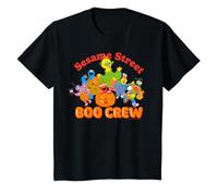 Barrio Sésamo Halloween Boo Crew Trick Treat Scary Fun Retro Camiseta