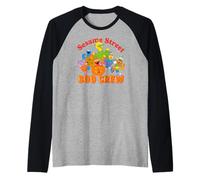 Barrio Sésamo Halloween Boo Crew Trick Treat Scary Fun Retro Camiseta Manga Raglan