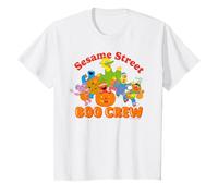 Barrio Sésamo Halloween Boo Crew Trick Treat Scary Retro Fun Camiseta