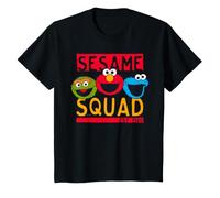 Barrio Sésamo Kids Squad Cookie Monster Elmo Oscar Personaje Camiseta