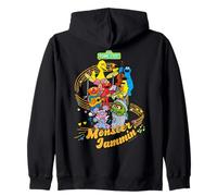 Barrio Sésamo Monster Music Jammin Mejores Amigos Clásico BFF Sudadera con Capucha