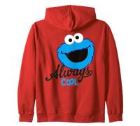Barrio Sésamo Monstruo Galleta Siempre Fresco LOL Clásico De Di Sudadera con Capucha