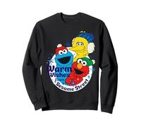 Barrio Sésamo Navidad Big Bird Elmo Cookie Monster Diversión Amigos Sudadera