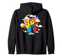 Barrio Sésamo San Valentín Amor Corazones BFF Amigos Retro XOXO Sudadera con Capucha