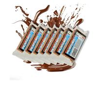 Barrita de Avena Natural Alta en Carbohidratos - Flapjack Sabor Yogurt - Mega Plus - Sport Nutrition - Copos de Avena - Alto en carbohidratos - 120g - Pack de 10 (10 Unidades, Chocolate)