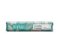 Barrita de Chocolate crujiente con coco 35g (caja 18 unds) Vivani