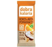 Barrita de frutas con coco y naranja 35g Dobra Kaloria