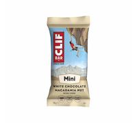 Barrita energética Clif Bar Mini - Avena y nueces de macadamia, sabor chocolate blanco