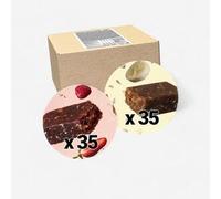 Barrita energética dátiles 70x35 g Plátano y Frutos Rojos Talla única