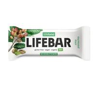 Barrita Lifefood Lifebar barrita de pistacho con chía RAW BIO 40 g Sabor: Almendras + pistachos con pistachos