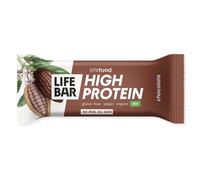 Barrita Lifefood Lifebar Oat Snack Protein čokoládový BIO 40 g Sabor: Chocolate