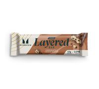 Barrita proteica ligera Layered - 6 x 40g - Chocolate y Galletas