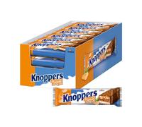Barritas de cacahuete Knoppers (24 x 40g) / barritas de cacahuete con caramelo y chocolate con leche
