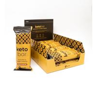 Barritas Keto de Proteína Sin Azúcar de Avellana - Bajo en Carbohidratos Alto en Grasas Saludables y Proteínas - Barritas Sustitutivas Comida - Barritas Cetogénicas - Energía y Saciedad - 8 Unidades